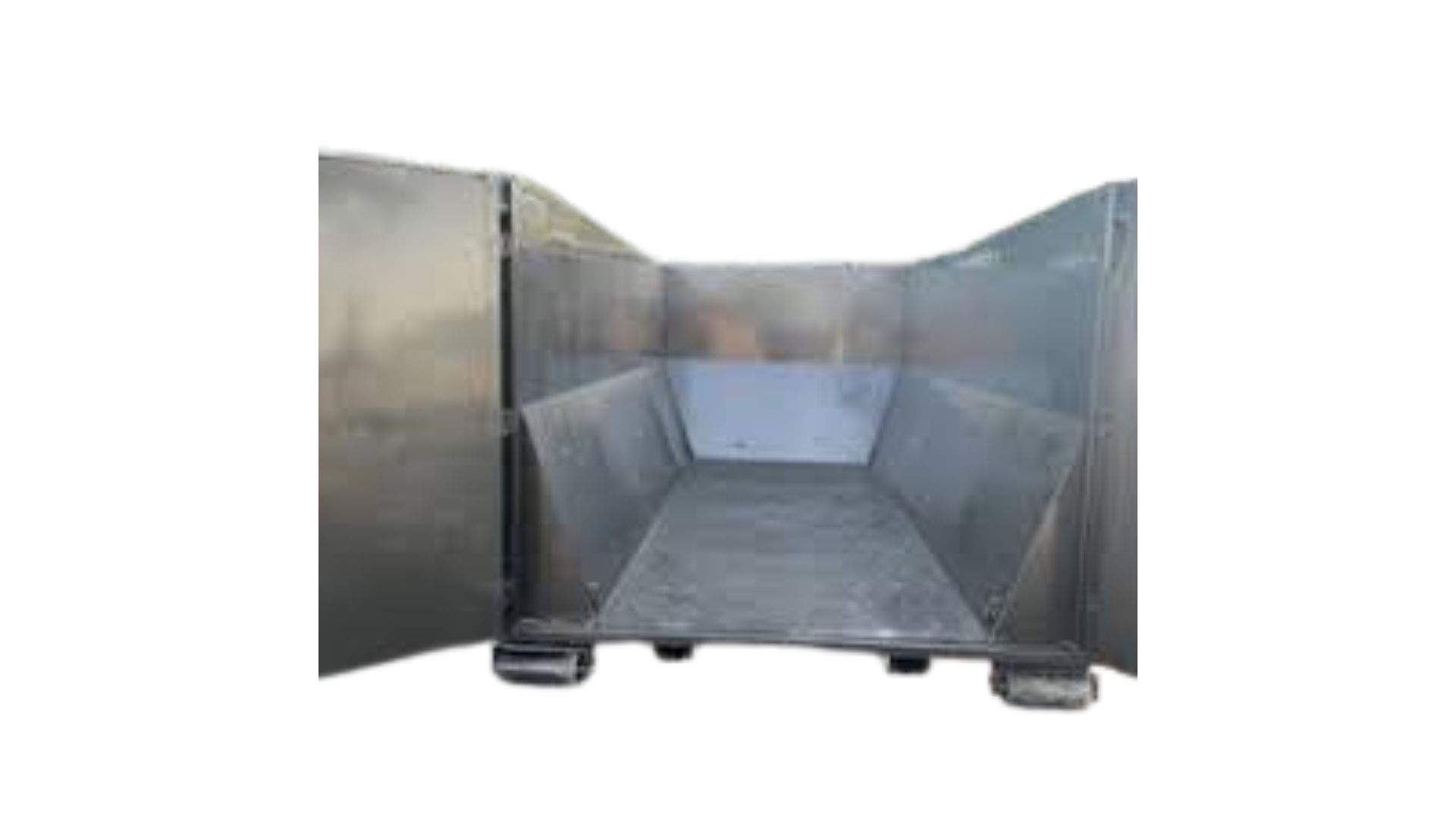 easy walk-in access to load dumpsters for rent