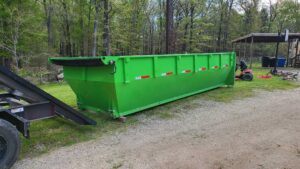 20 yard roll off dumpster rental