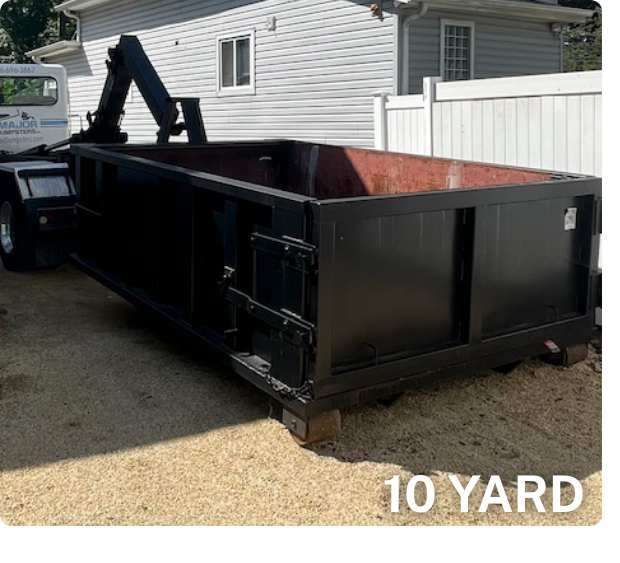 Dumpster Rental Near Me | Major Dumpsters Long Island 55 10 Yard Dumpster in Long Island, NY.