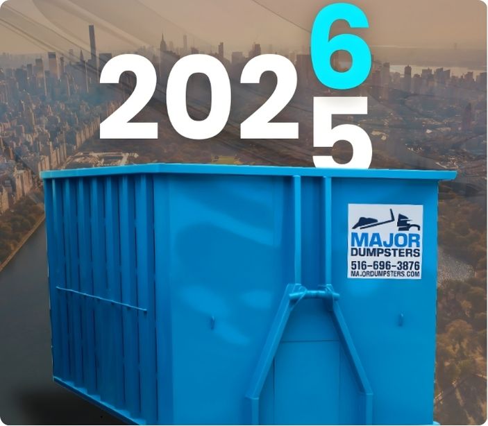 Major Dumpsters Ready for Your 2026 Projects