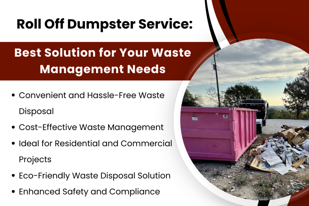 roll off dumpster service