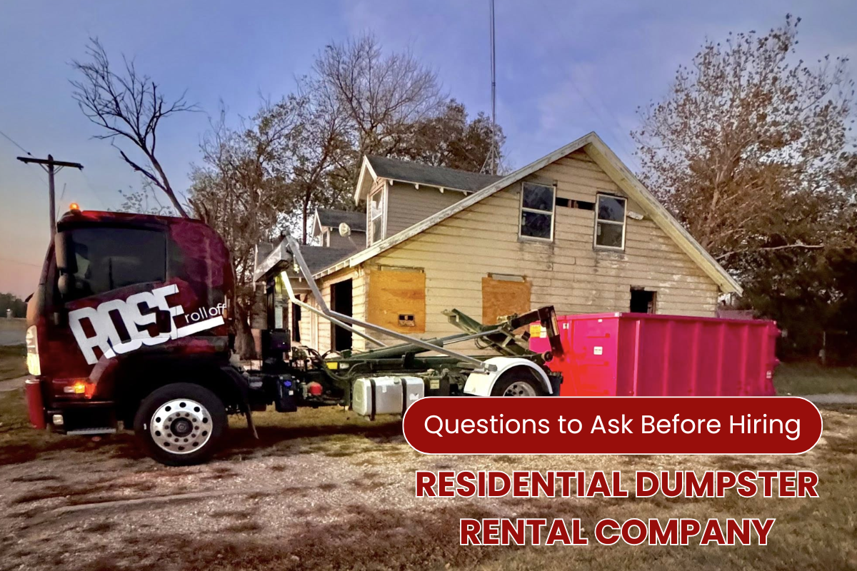 Residential Dumpster Rental Company